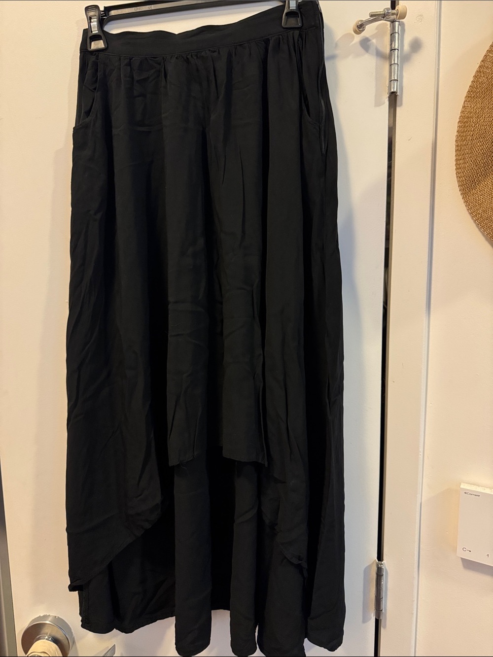 Black High-Low Women's Skirt